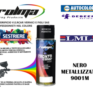 LML – 9001M NERO METALLIZZATO