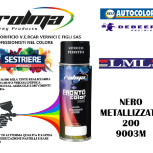 LML – 9003M NERO METALLIZZATO