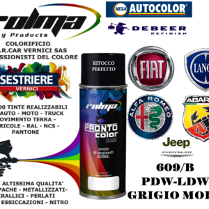 FIAT – 609/B-PDW-LDW  – GRIGIO MODA / GRIGIO SCURO ANTRACITE