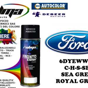 FORD – 6DYEWWA-C-H-S-SE-X  SEA GREY/ ROYAL GRAU