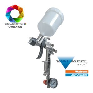 WALMEC – AEROGRAFO – PISTOLA  A SPRUZZO SLIM XLIGHT S HTE 1.3 CON MANOMETRO