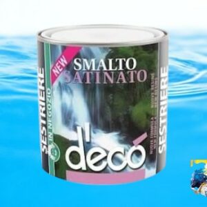 SESTRIERE – D’ECO SMALTO ALL’ACQUA SATINATO COLORATO LT 0.75