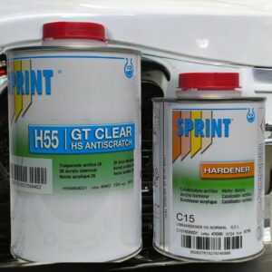 ICR SPRINT – KIT TRASPARENTE H55 ANTIGRAFFIO + CATALIZZATORE C15/C16/C22 LT 0.500