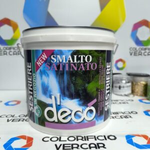 SESTRIERE – D’ECO SMALTO ALL’ACQUA SATINATO COLORATO LT 2.50