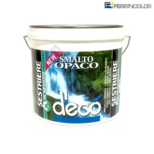 SESTRIERE – D’ECO SMALTO ALL’ACQUA OPACO COLORATO LT 2.50