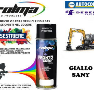 SANY – GIALLO ESCAVATORE