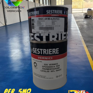 SESTRIERE – E85 KIT RESINA PER PAVIMENTAZIONE INTERNO/ESTERNO PER  5 MQ°