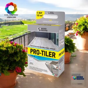 NORD RESINE – PRO TILER PROTETTIVO PER TERRAZZE LT 1 + LT 1